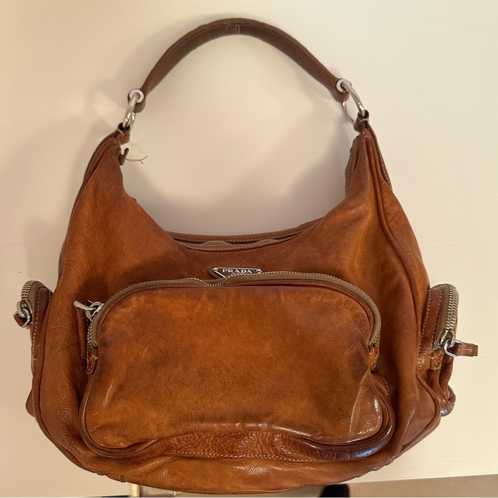 Prada Leather Shoulder Bag